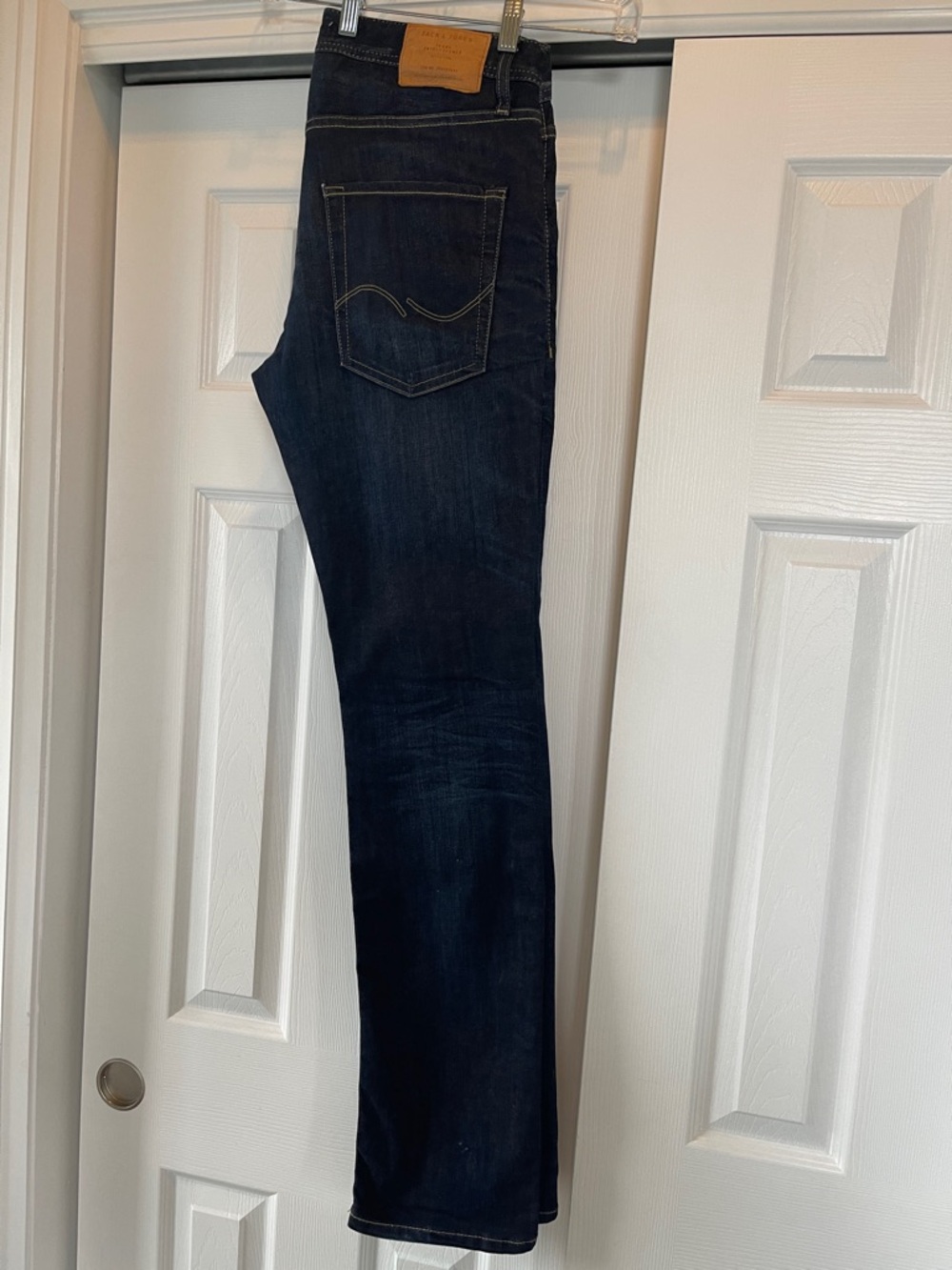 Jack & Jones Dark Blue Straight-Leg Jeans
